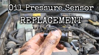 Bad oil pressure sensor on a Jeep Cherokee