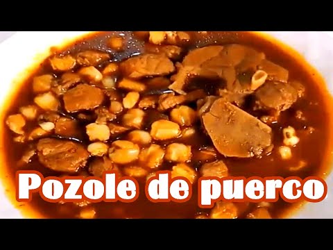COMO HACER POZOLE ROJO ESTILO SINALOA - RECETA DE POZOLE | #irisCocinablog