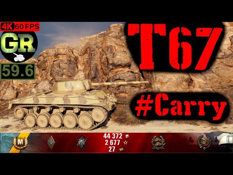60_World of Tanks T67 WoT Replay - 3 Kills 2.2K DMG(Patch 1.5.0)