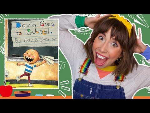 David Goes to School! Interactive Read Aloud Story Time | Back to School Book with Bri Reads