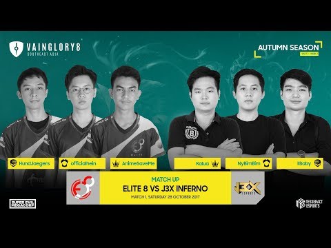 J3X Inferno vs Elite 8   Vainglory 8 SEA Autumn Season S2W2