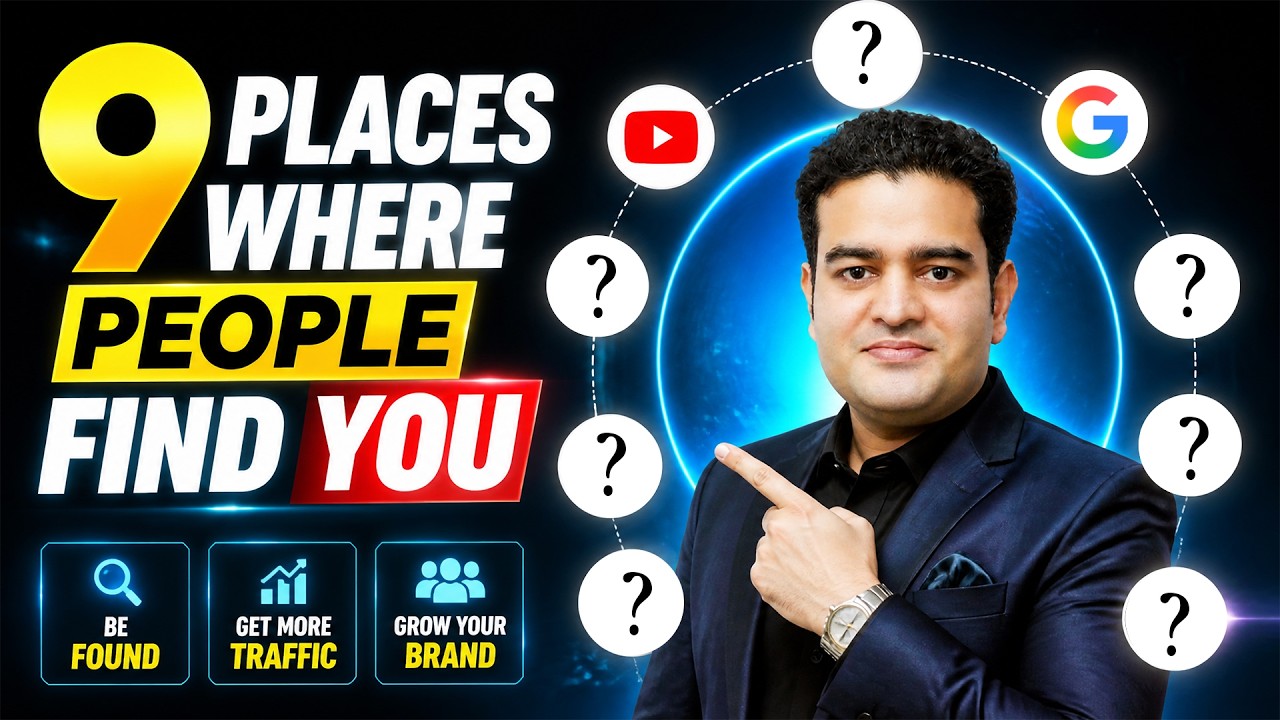 How & Where People Find Your Brand Online ? | Search Surface Areas
