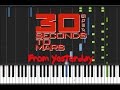 30 Seconds To Mars - From Yesterday [Piano ...