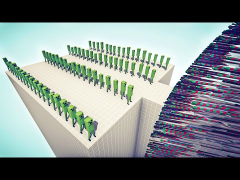 100x CREEPER MINECRAFT vs EVERY GOD - Totally Accurate Battle Simulator TABS
