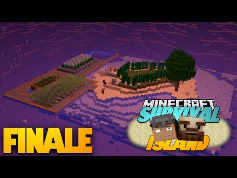 Minecraft SURVIVAL ISLAND EP 7 "FINALE" (Minecraft Survival Island LP w/ Sean)