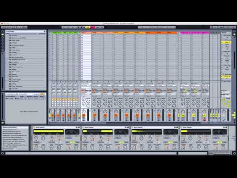 Ableton Live Electro Set Part I (inspired by tom cosm)