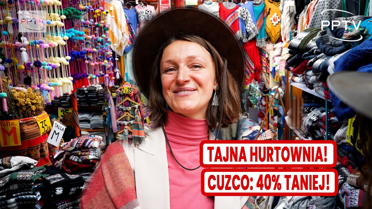 Peru TANIEJ o 40%! 🔥 Polka Agni odkrywa największą hurtownię w Cusco!