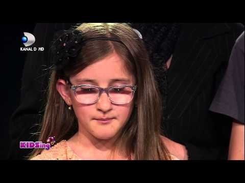 Maria Nazaret canta Diamonds - Auditii Saptamana 3 - KIDSing 2014