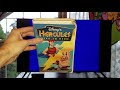 Rewinding A VHS Hercules Zero To Hero 1999 VHS 24th Anniversary Edition