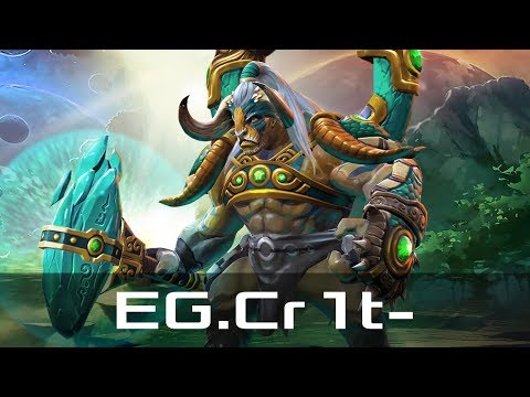 EG.Cr1t- — Elder Titan, Roaming (Feb 23, 2018) | Dota 2 patch 7.09 gameplay