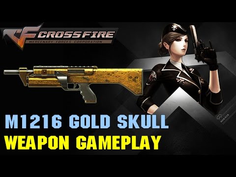 CrossFire VN - M1216 Gold Skull