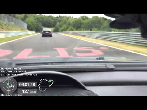 BMW 120d Coupe und Mercedes CLK 320cdi Nordschleife 21.06.2015 9:20 BTG