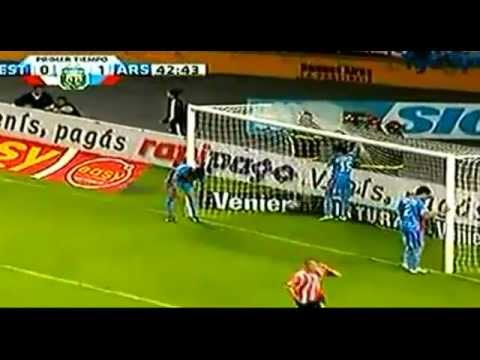 Gol de Zapata - Estudiantes vs Arsenal [1-1]