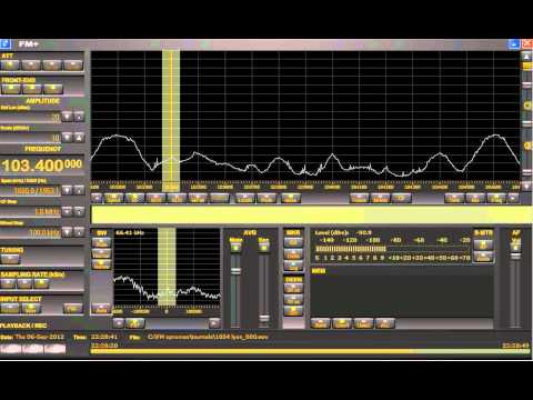 FM DX tropo in Holland: France 103.4 MHz France Info Lyon Mont Pilat 716km 6-9- 2012