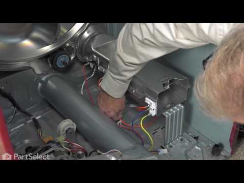 Dryer Repair - Replacing the Heater Assembly (LG Part # 6931EL3003D)
