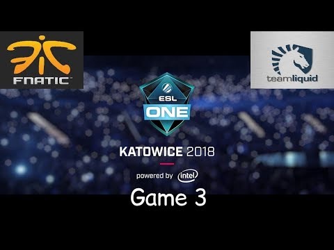 [ EN ] Liquid vs Fnatic - Game 3 - 3rd Place - ESL Katowice - Highlights