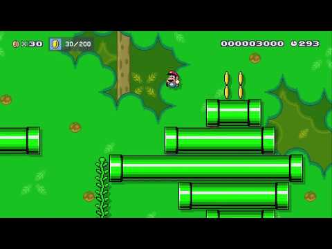 coin collecting in yoshi woods by stampyfan1 - Super Mario Maker 2 - No Commentary 1bv