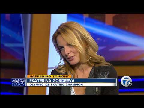 Ekaterina Gordeeva talks about "Light up the season"