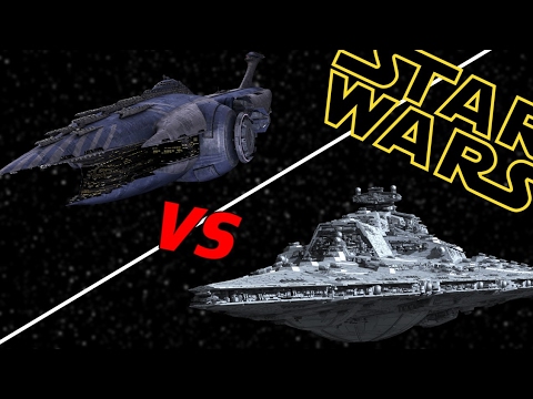 Bellator Super Star Destroyer vs Subjugator Heavy Cruiser | Star Wars: Who Would Win