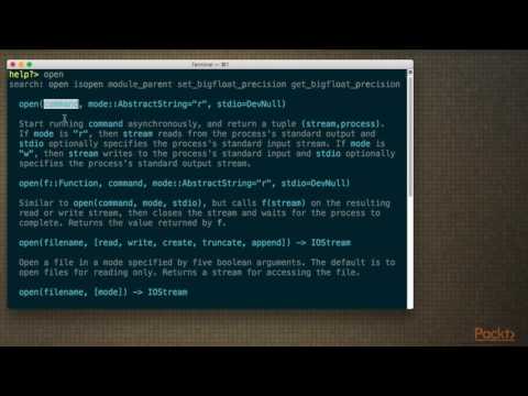 Getting Started With Julia Reading and Writing to Files | packtpub com