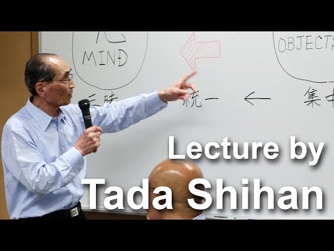 Aikido Lecture - Tada Hiroshi Shihan - 12th International Aikido Federation Congress in Takasaki