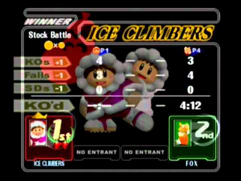 NO JOHNS 6/4/11: Nintendude (Ice Climbers) vs Jman (Fox)