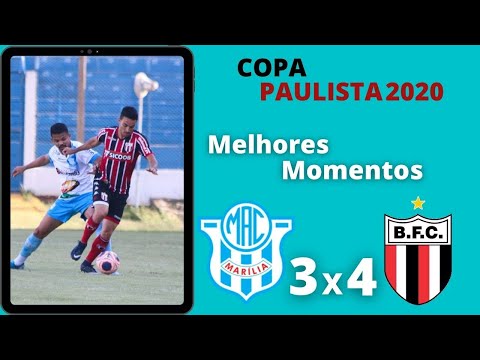 MARILIA 3 X 4 BOTAFOGO-SP | COPA PAULISTA | MELHORES MOMENTOS 05/11/20