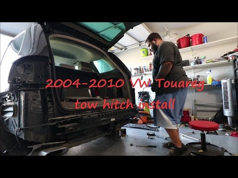 2004-2010 Volkswagen Tow Hitch Installation guide.