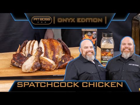 How to Spatchcock and Smoke a Chicken on the Lexington Onyx Edition | Pit Boss Grills