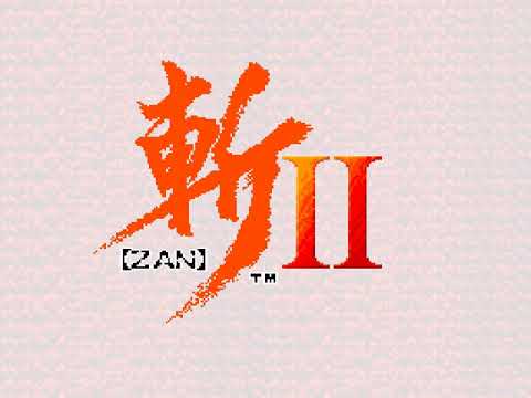Zan II Spirits SNES  Super Famicom   Super Nintendo SFC Demo Japan