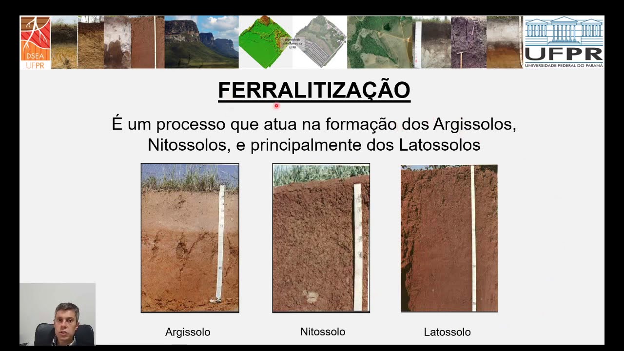 Processos específicos de formação dos solos