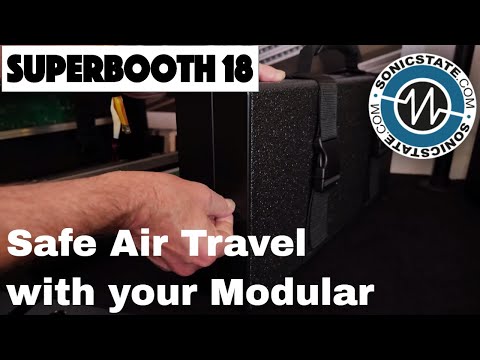 Superbooth 2018: Airline Friendly Eurorack Case from Submodular Systems