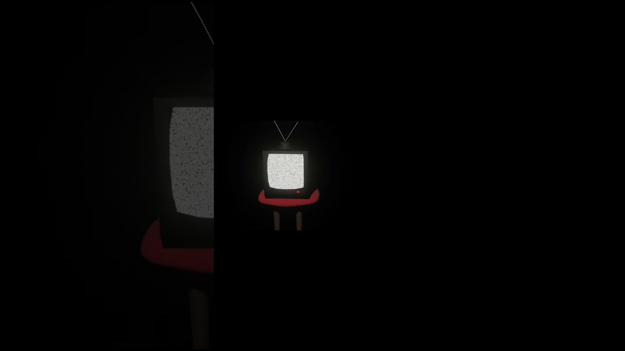 animation in blender 3D TV noise #animation #blender