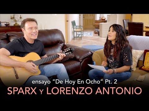 Rosamaria de SPARX - Ensayo con Lorenzo Antonio - "De Hoy En Ocho (Lonely Letters)" Pt. 2
