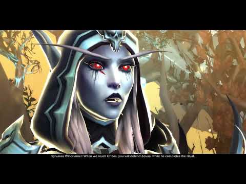 Anduin's Goodbye Cinematic ( Sylvanas and Anduin ) 9.1 Chain of Domination Shadowlands