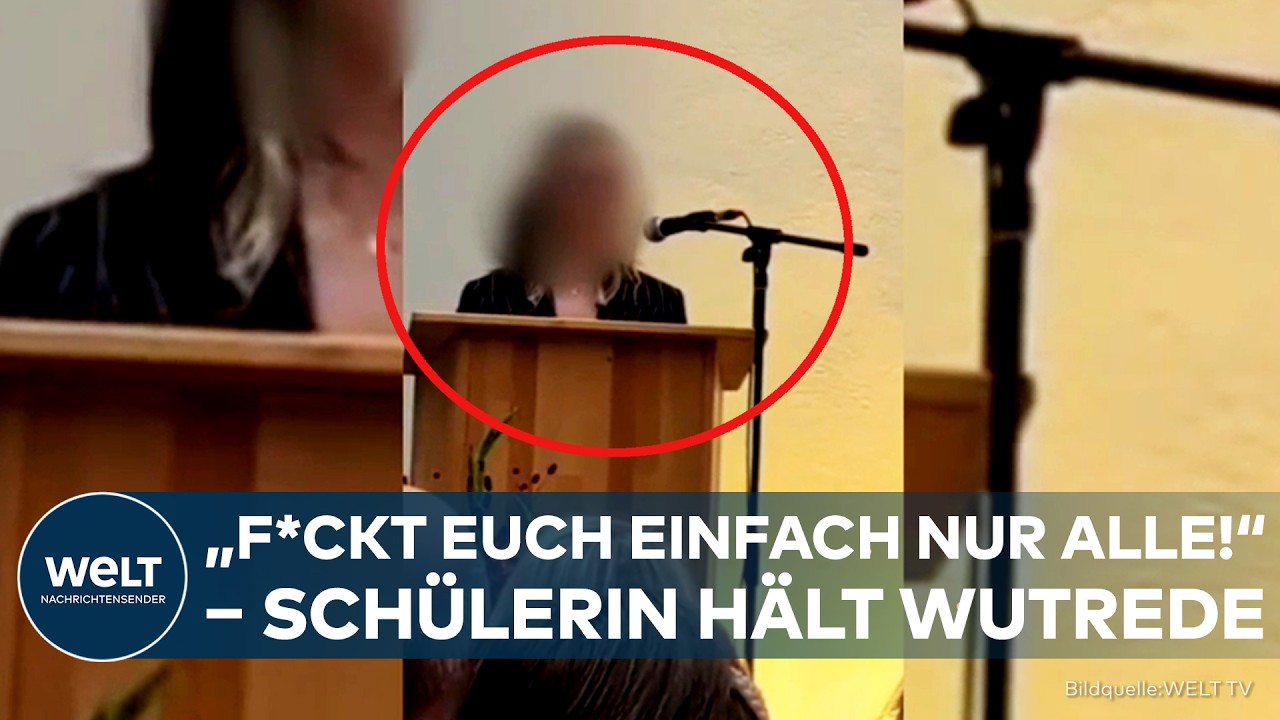 ABITUR-EKLAT: Wutrede bei der Abifeier! Schülerin rechnet nach Massen-Durchfallen mit der Schule ab