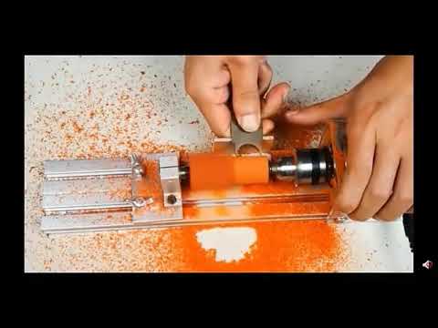 1 Set Mini Lathe Machine Tools DIY Woodworking Buddha Pearl Grinding Polishing With Wood Drill Rotar