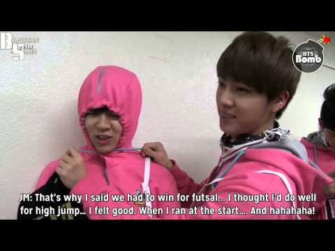 [ENG] 140130 [BANGTAN BOMB] Jump! Jimin entered the high jump