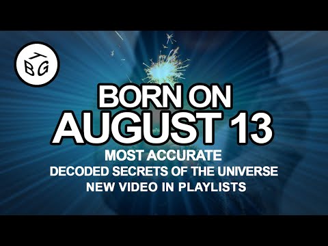 Born on August 13 | Numerology and Astrology Analysis