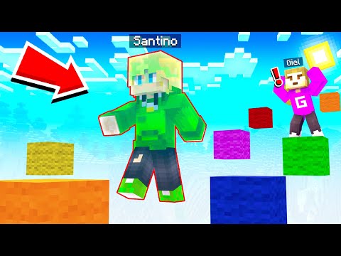 I CHEATED In A Minecraft Parkour Challenge Against GIEL!