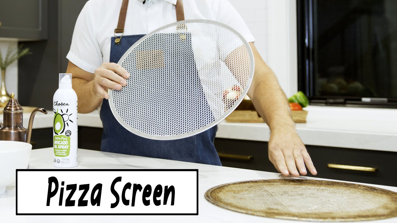 Pizza Screen - ALWAYS do this before using them!