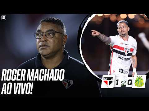 SÃO PAULO AO VIVO: ROGER MACHADO FALA APÓS VITÓRIA CONTRA O MIRASSOL | ENTREVISTA COLETIVA