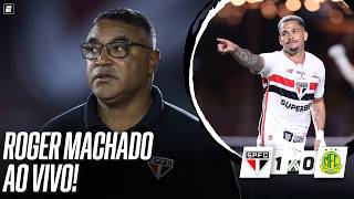 SÃO PAULO AO VIVO: ROGER MACHADO FALA APÓS VITÓRIA CONTRA O MIRASSOL | ENTREVISTA COLETIVA