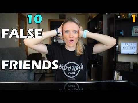 Do YOU know these 10 false friends? 😲