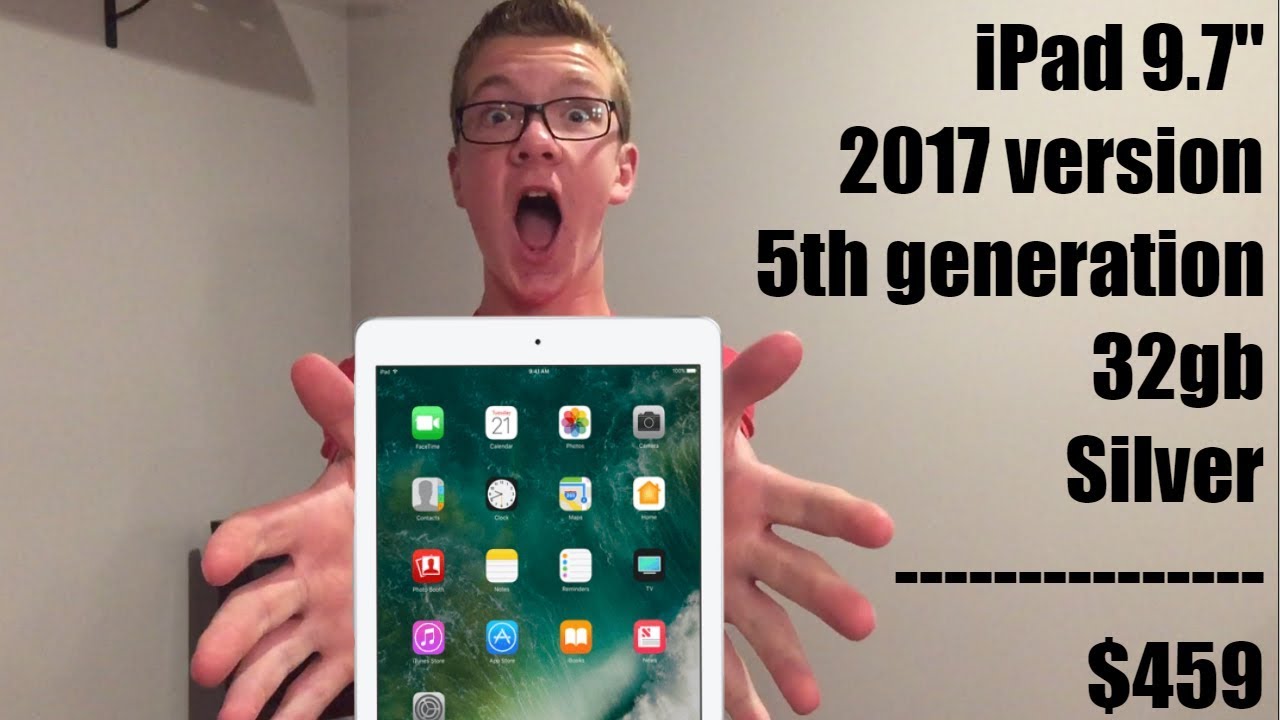 iPad 9.7" 2017 (5th Generation) Unboxing and Setup