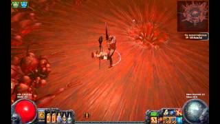 PoE Act 4 Final Boss. Malachai, The Nightmare.