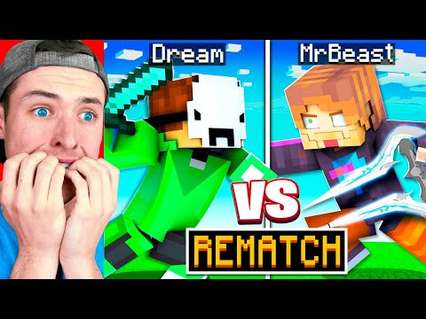 BeckBroReacts - DREAM vs MrBeast Minecraft FIGHT Rematch (TECHNOBLADE)