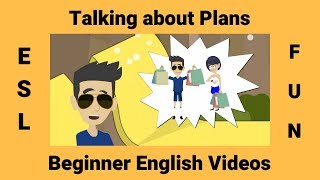 Talking about Future Plans | Future Simple and Present Simple