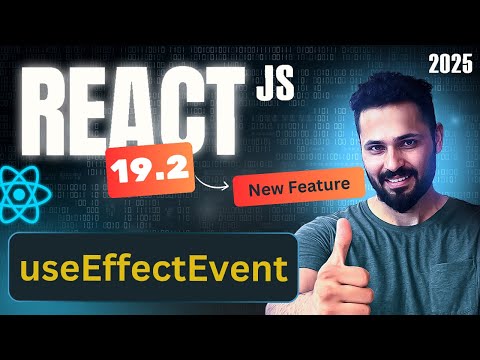 useEffectEvent in React 19.2 Explained with Example | New React Hook in Action