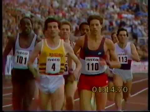 Seb Coe - 800m Bislett Games, Oslo 1983